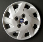 SET 4 COPRICERCHI PER FIAT PUNTO  99 SX 3P DA 14   GRIGIO BORCHIE COPRIRUOTE