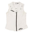 Harley Davidson Gilet - Large White Cotton