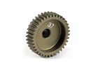 XRAY T3 T4 305987 Narrow Pinion Gear Alu Hard Coated 37T/64 PIGNONE MOD 64