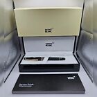 Montblanc Meisterstuck Classique Black & Gold Trim Rollerball Pen