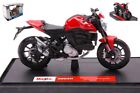 Modellino vespa collezione scala 1:18 Maisto  DUCATI MONSTER + 2021 RED model...