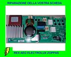 Riparazione scheda asciugatrice REX ELECTROLUX ERRORE EH0 ELEW053 ELEW058 AEG