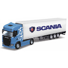 SCANIA S730 HIGHLINE CAB + CONTAINER "SCANIA" 1:43 Burago Camion Die Cast