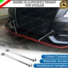 2 X BARRE SUPPORTO TIRANTI CROMATE PARAURTI SPOILER PER CHATENET CH 46