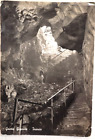 TRIESTE - GROTTA GIGANTE -RAMPA D ACCESSO -CAI -antica cartolina