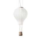 Sospensione Moderna Dream Corda Bianco 1 Luce E27 D30Cm