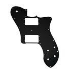 Musiclily Pro 15 Foro HH Pickguard Per Messico Fender 72 Tele TL Deluxe Chitarra