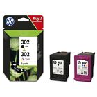 HP 302 Tinte Combo 2-Pack Schwarz, Cyan/Magenta/Gelb ca. 190 Seiten