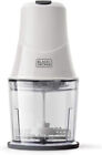 BLACK&DECKER BXCH260 Mini Tritatutto 260W Ciotola da 500 ml Robot Cucina Piccolo