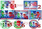 Cialda - Ostia per torte PJ Masks grande A3 Superpigiamini cm42x29 o 28 diametro