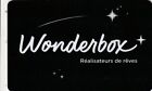 CARTE CADEAU  GIFT CARD -  WONDERBOX   (France)