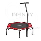 Trampolino da fitness compatto da 126 cm, telo elastico di alta qualità - NEW