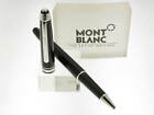 MONTBLANC Meisterstuck Unicef roller resina nera finiture platino 109354