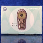 ►MOTOROLA C115◄ CELLULARE TELEFONO MOBILE NUOVO NEW VINTAGE RETRO PHONE TOP