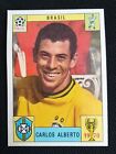 ***MEXICO 70 PANINI*** CARLOS ALBERTO (BRASIL) REC  !!!