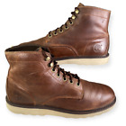 Timberland Bradstreet Leather Chukka Boots Mens UK 6.5 Brown Ankle Lightweight