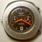 HEUER-LEONIDAS Calculator chronograph Vintage THE FIRST Cal. 12 - 45,5mm