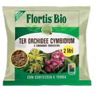 Terriccio per Orchidee - Cymbidium 2 Lt flortis bio corteccia e torba