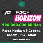 Forza Horizon 5 Credits - Auction House 50 - 950 Million | XBOX & PC & Steam