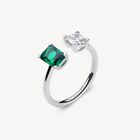 novita  anello BROSWAY Fancy SCONTO 15% donna argento 925 pietra verde FLG09B