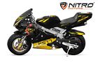 Carena Completa in Plastica GIALLO Carenatura per Minimoto 49cc PocketBike