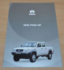 Tata Pickup Cars Indian Brochure Prospekt