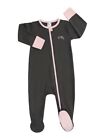 Body Neonato Pagliaccetto pigiama intero bambina bambino nero tuta tutina B016