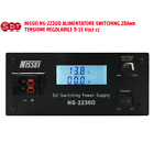 NISSEI NS-2230D ALIMENTATORE SWITCHING 30Amp.(MAX) TENSIONE REGOLABILE 9-15 Volt