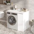 MODAL CASA Mobile lavatrice mobiletto estraibile lavanderia 94xH88 bianco Slim