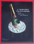 Publicité de presse Champagne TATTINGER 2001