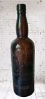 Antique KENNAWAYS "ADORE" whisky Bottle Brown Glass