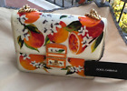 Dolce&Gabbana Borsa A Tracolla VERNICE GLOSS 8Q880 ARANCE FONDO BIANCO