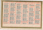 1939 Calendario tascabile