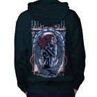 Wellcoda Fallen Angel Girl Heaven Mens Hoodie