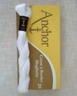 RICAMO ANCHOR maglieria matassa da 50 gr N°20 - bianco - MEZ cucirini - ANCORA