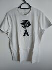 ABERCROMBIE & FITCH  MENS  XXL  2XL  WHITE  T SHIRT   GOOD USED CONDITION