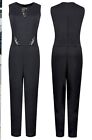 Tuta Elegante Jumpsuit Nera