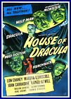 House Of Dracula Movie Poster A1 A2 A3