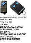 TELECOMANDO RADIOCOMANDO COMPATIBILE FAAC TM1 300 TM2 300 MADE IN ITALY