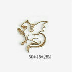 Dragon Horse Frame Pendant Bezel Setting Cabochon Setting UV Resin Mold Crafts