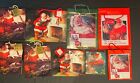 Vintage Coca Cola Santa Gift Bags Set Of 9 New Christmas Bags