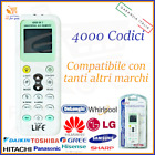 Telecomando universale per condizionatore climatizzatore Daikin Hitachi Haier LG