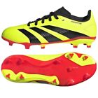 Adidas Predator League FG J UNISEX Football Boots - Yellow Black UK 4.5  EU 37.5