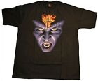 Gotico T-Shirt Con Vampiro Intestazione