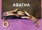 Bracelet AGATHA PARIS en plaque argent  DN3194