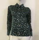 DENNY ROSE Camicia verde fantasia palline Tg M