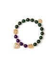 Sodini Eros bracciale elastico sofisticato verde viola 790379W