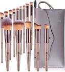 Pennelli Make Up, 15 Pezzi Set Pennelli Trucco Professionale