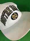 NCAA Notre Dame Fighting Irish Zephyr White Snapback Hat/Cap OSFM NWT