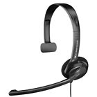 Cuffia Sennheiser PC2 Monoaurale con Microfono ad Archetto Doppio Connettore